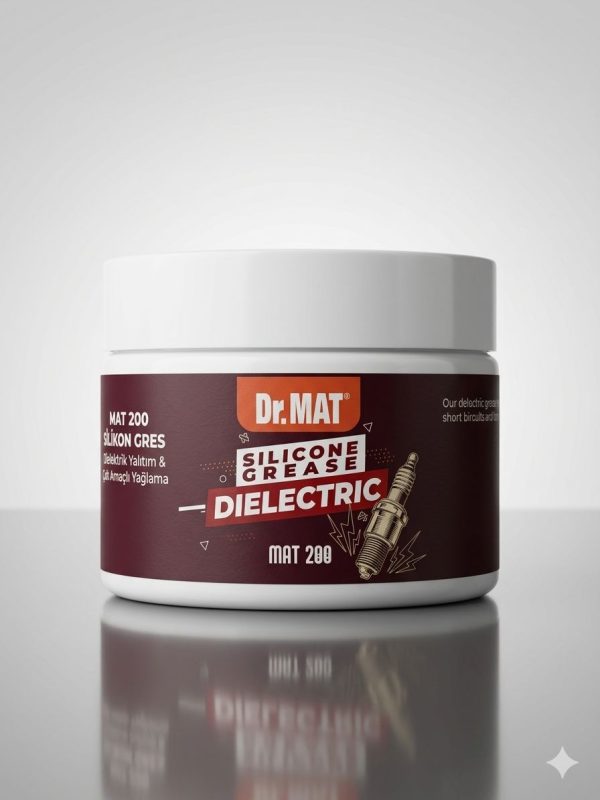 Dr.MAT DİELEKTRİK SİLİKON GRES  500 GR <br> ( 1 KOLİ 12 ADET )