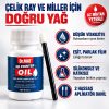 Dr.MAT 3D Yazıcı Yağı  50 ml – 3D Yazıcı X ve Y Lineer Ray, Mil Bakım Yağı + 2 Adet Uygulama Aplikatörü <br> 1 ADET